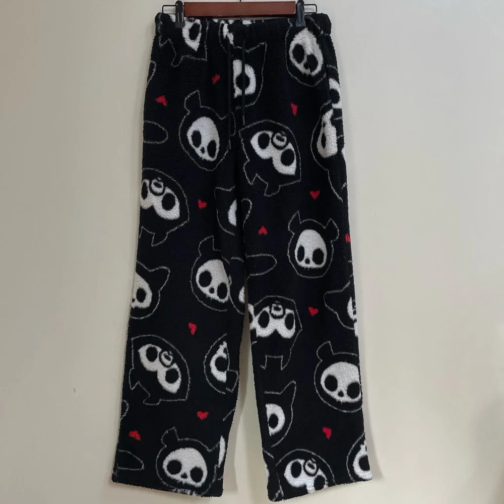 Skelanimals Fluffy Pajama Pants - Picture 1 of 10
